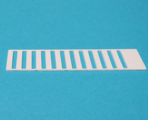 3D printed reusable template for Zebra Crossings - N Scale